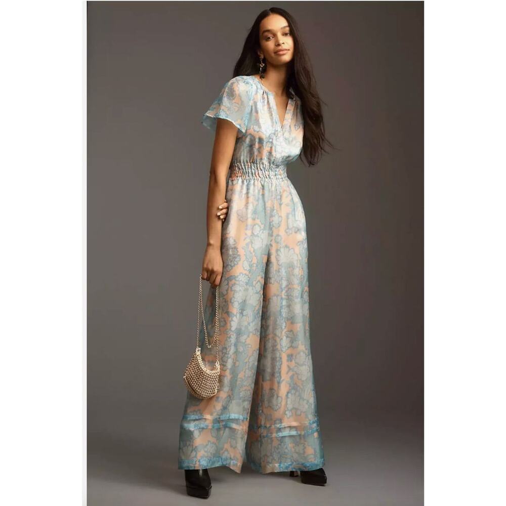NWT Anthropologie Somerset Jumpsuit Size Small, $230 MSRP